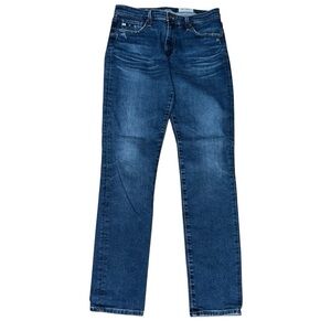 AG Prima Cigarette Leg Jeans 29x30 Mid Rise Slim Designer Denim